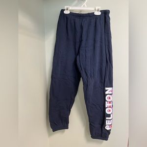 Peloton/Spiritual Gangster blue sweatpants